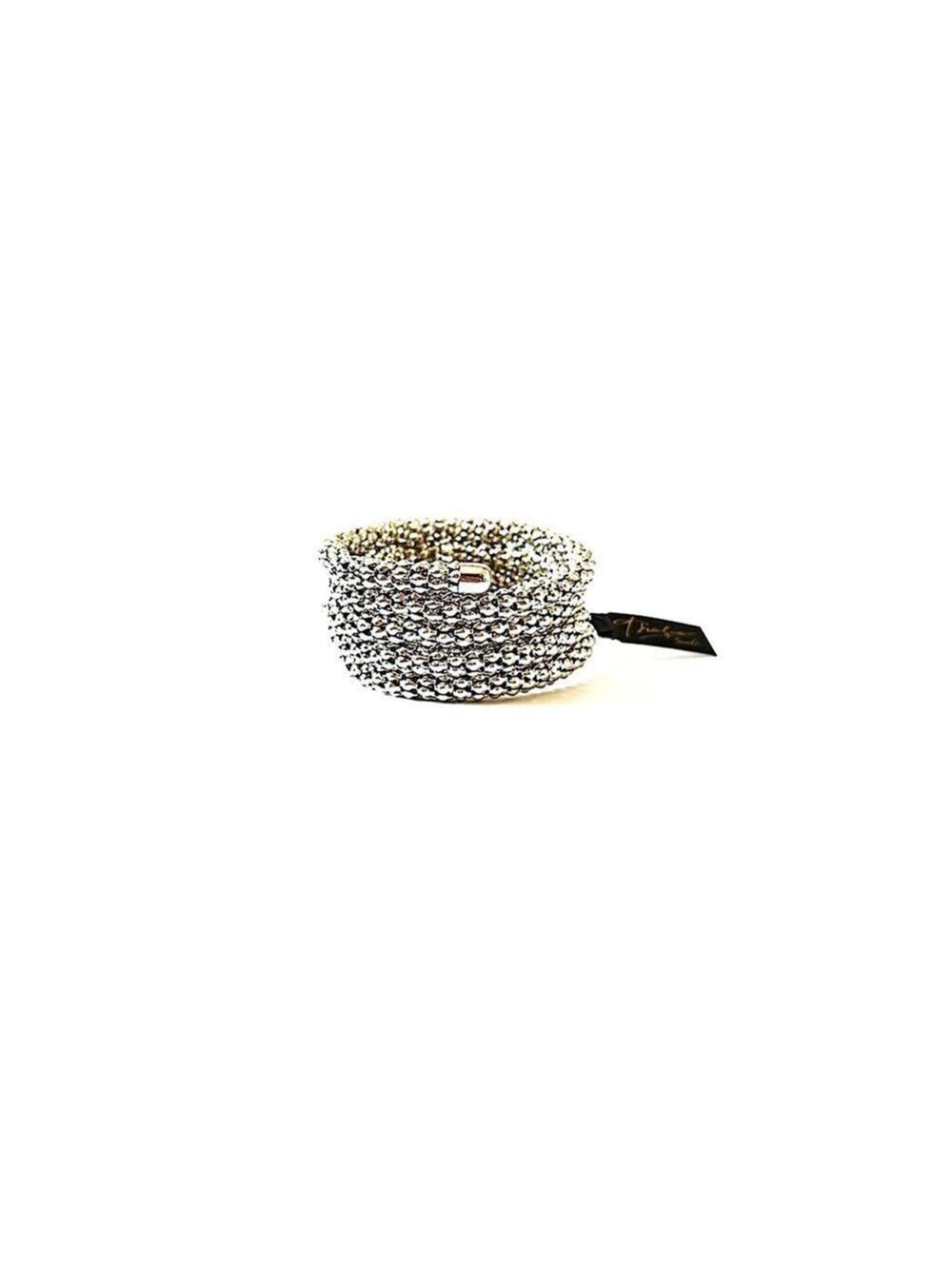 THALIA SODI Silver Coil Bangle Bracelet NWT - Picture 2 of 5
